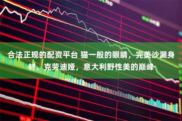 合法正规的配资平台 猫一般的眼睛，完美沙漏身材，克劳迪娅，意大利野性美的巅峰